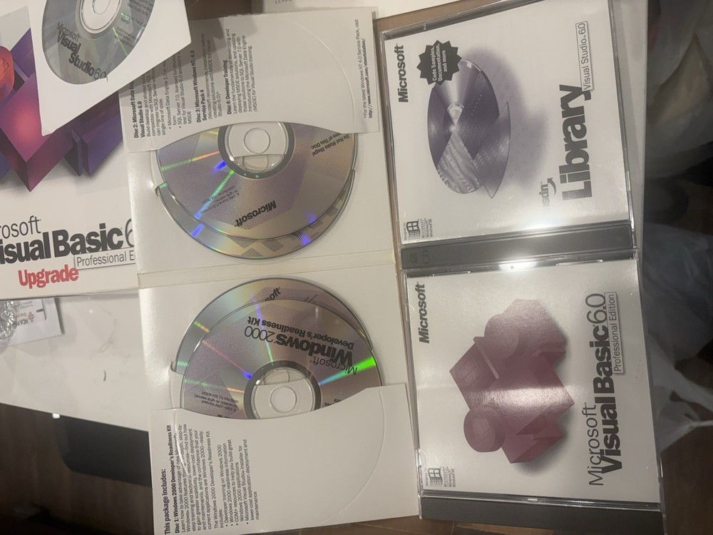 Microsoft Visual Basic 6.0 Professional 6 Upgrade