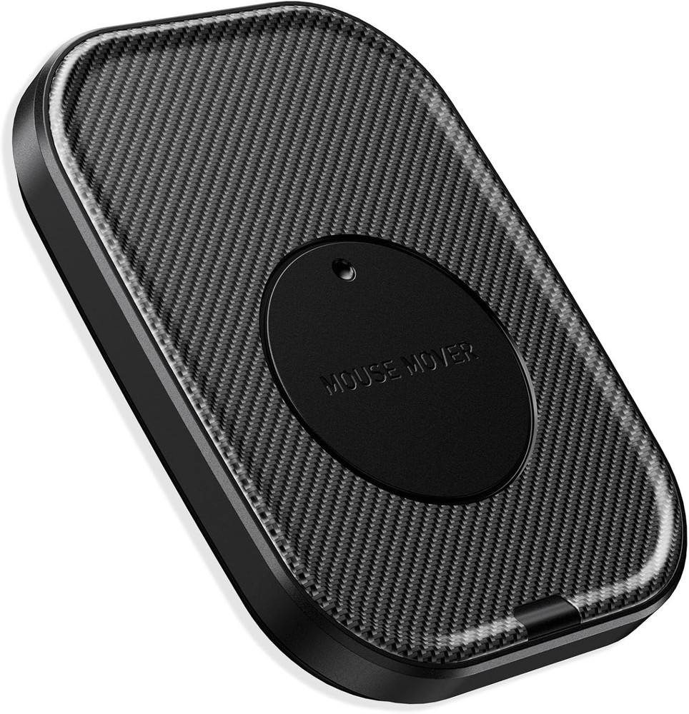 Undetectable Ultra Slim Mouse Jiggler for Continuous PC Activity - Black