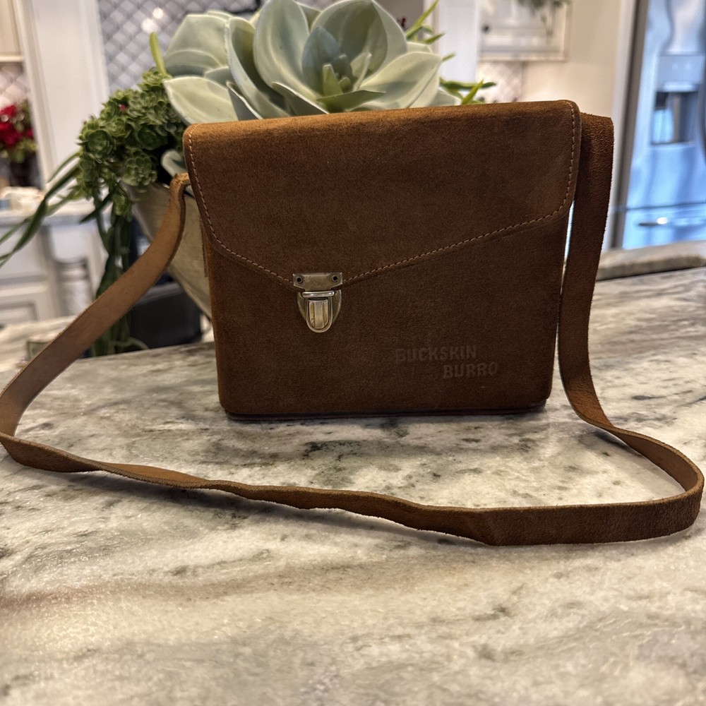 Buckskin Burrow Carrying Case with Strap for Binoculars Cameras -H