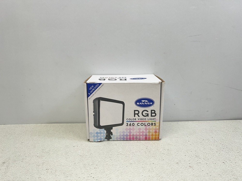 Original Savage - LED Color Video Light 360 Colors -
