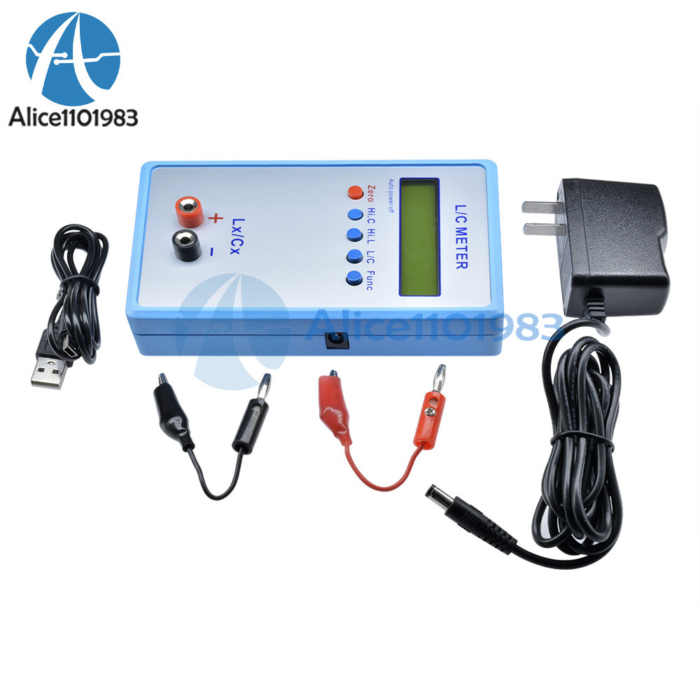 High Precision L/C Inductance Inductor Capacitance Multimeter Meter LC200A Tool