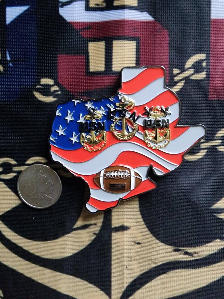 Houston Texans CPO Challenge Coin