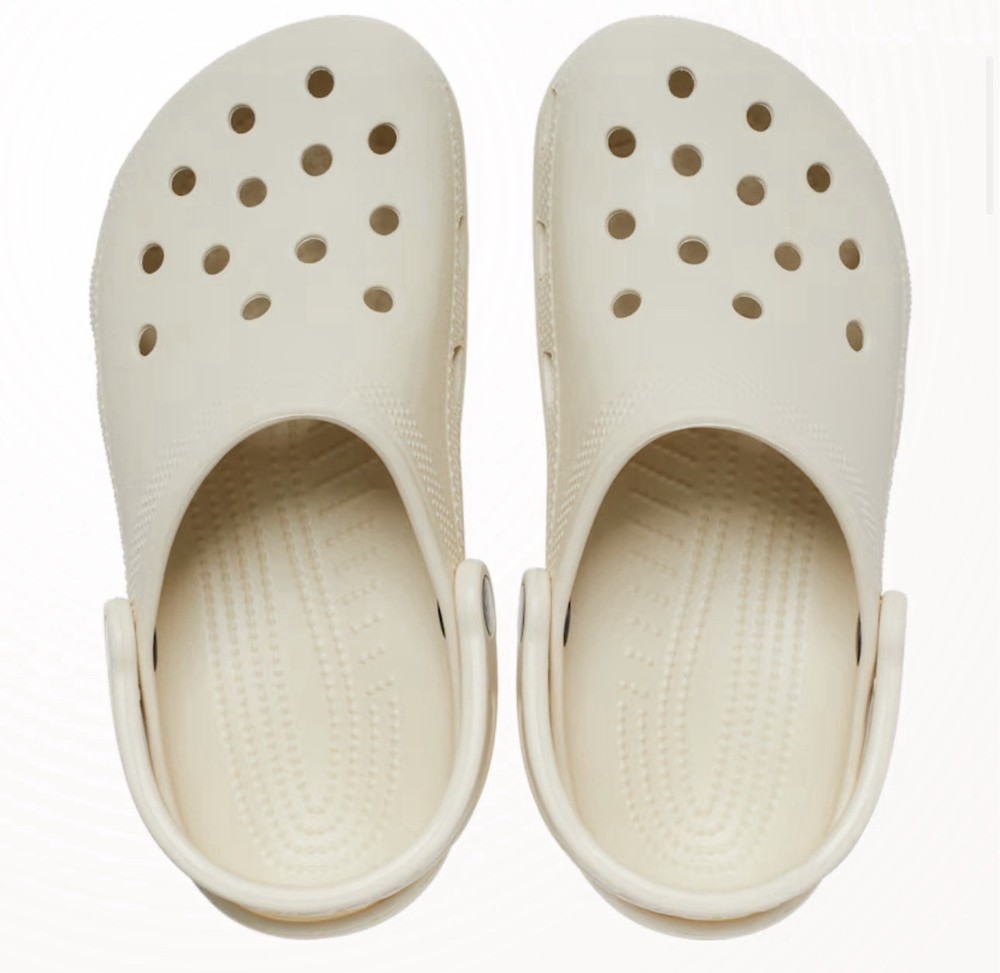 Crocs Classic Bone Unisex Size 10m 12w