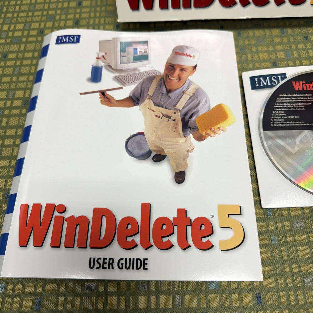 IMSI Win Delete 5 User Guide CD ROM For Windows The Complete Uninstaller Program