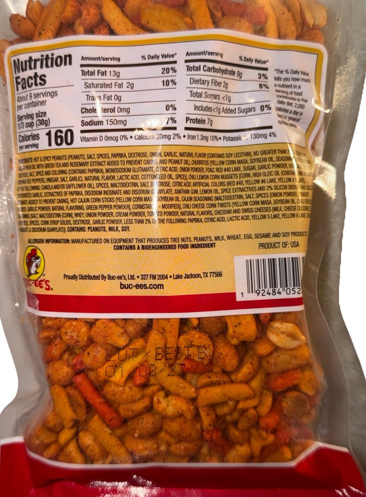 Bucees Trail Blazin Crunch Trail Mix 10oz
