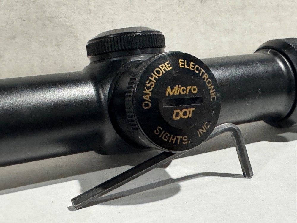 Oakshore Electronics Micro Dot Illuminated 1.5-4.5x20 Ultradot Duplex w/ Dot