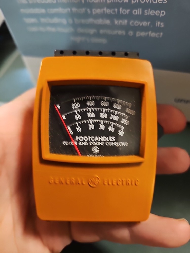 GE Light Meter Type 214 Ships Same Day