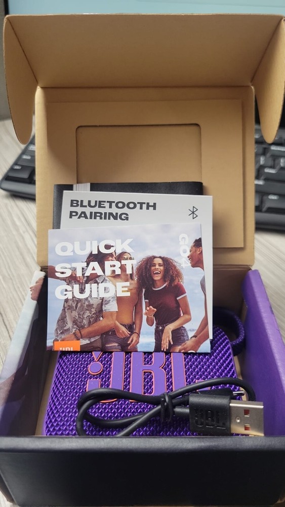 JBL - Go 4 Portable Bluetooth Speaker - blue