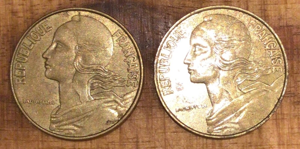 France 20 Centimes 1974 -1976 Coin