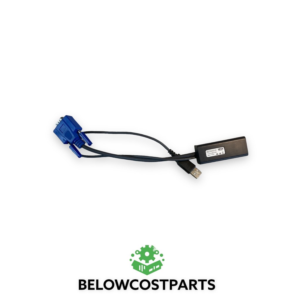 Tripp-Lite Black Blue B078-101-USB-1 USB Black Server Interface Unit