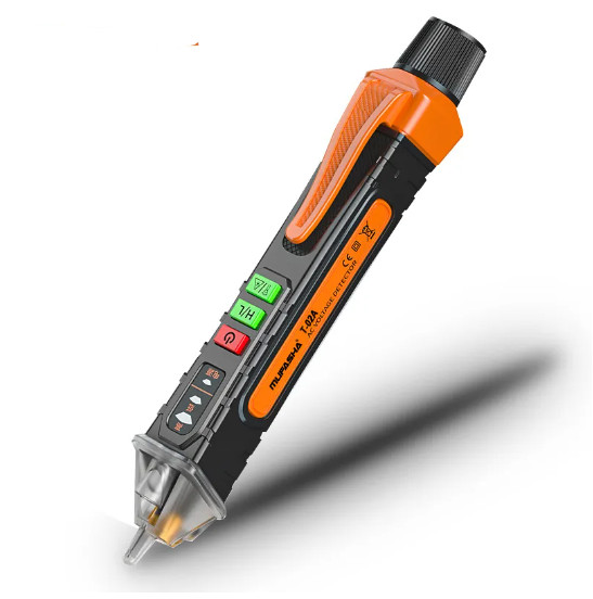 CONTACTLESS PHASE FINDER VOLTAGE DETECTOR WITH PEN FLASHLIGHT
