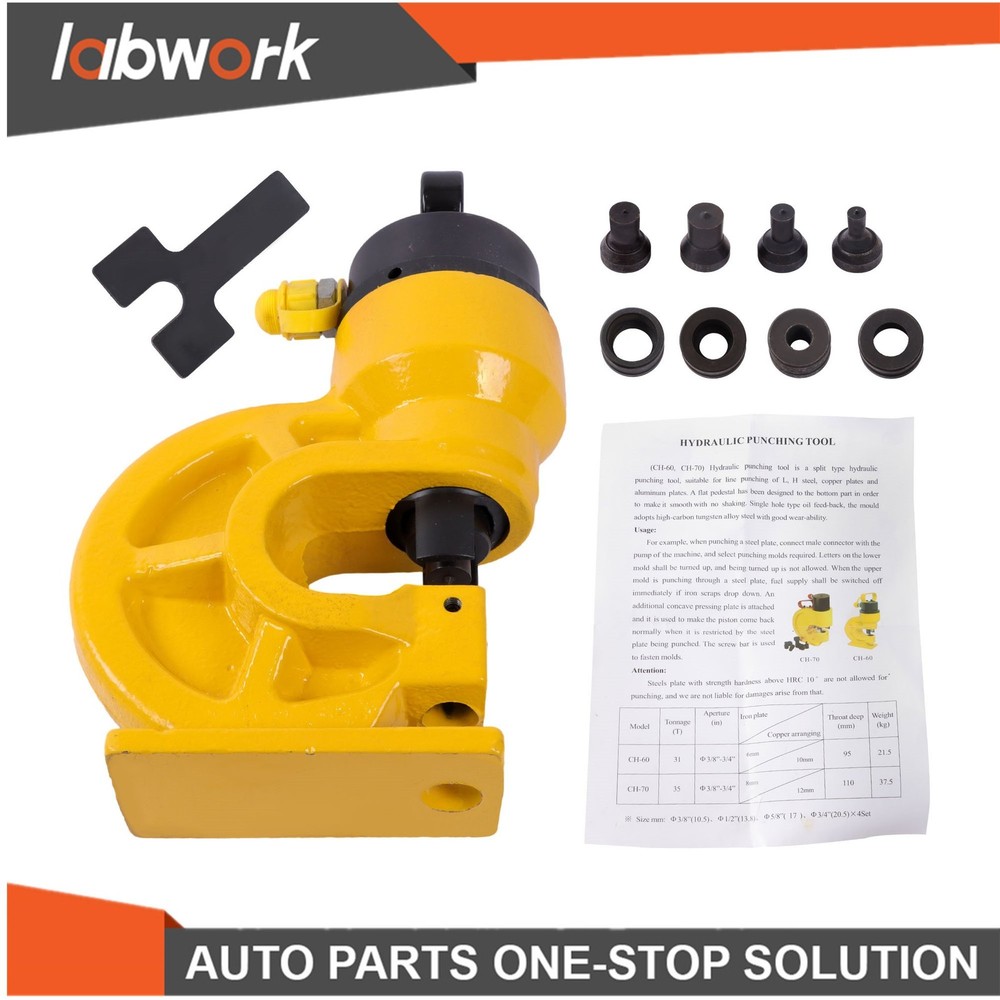 Labwork CH-60 Hydraulic Hole Punching Tool 31T/310KN Hole Digger Force Puncher