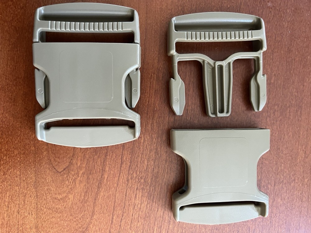 2 Inch Width Side Release Plastic Buckles ITW Nexus Classic SR 2” (5 Buckles)