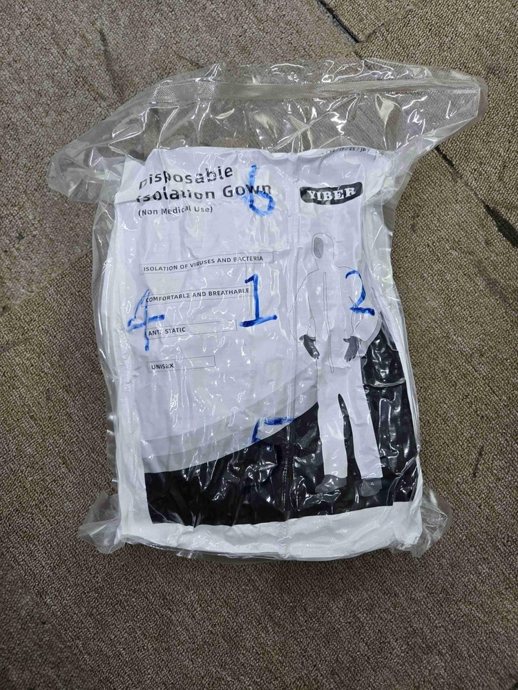 Hazmat Suits Disposable Available In 7 Sizes And 4 Packaging Specifications Disp