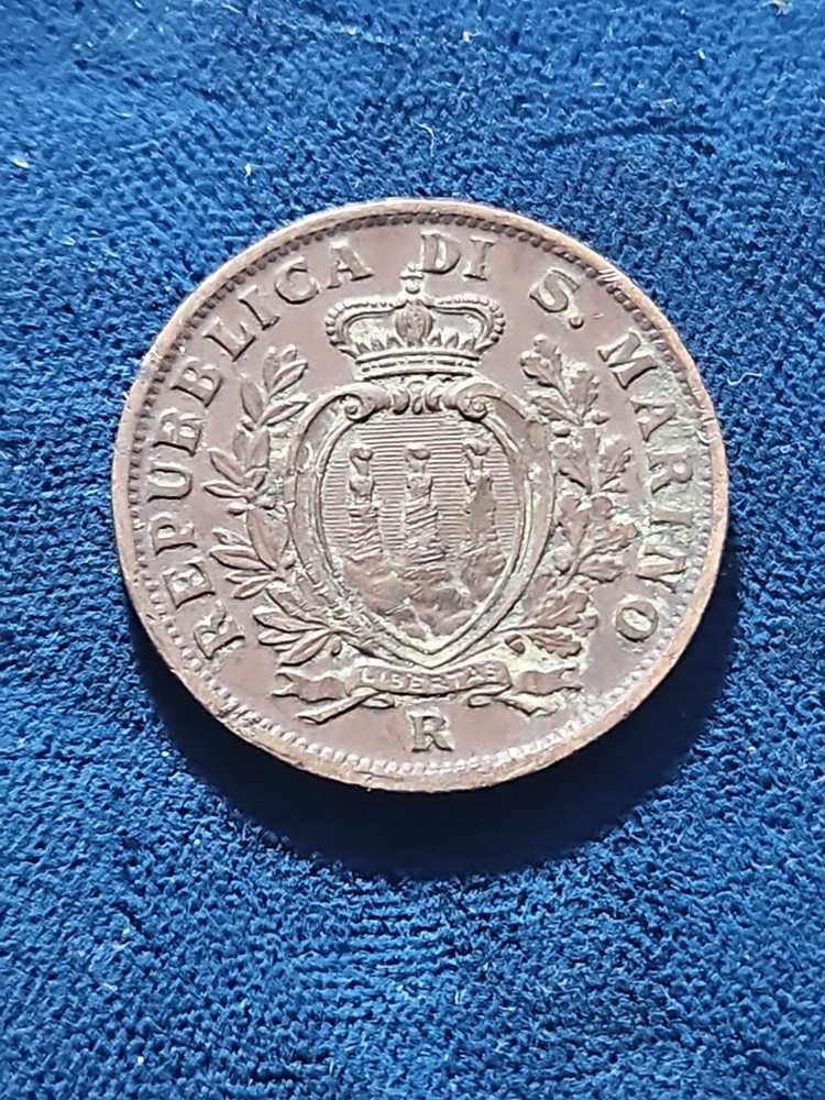 San Marino - 10 Centesimi 1935 - Rome mint KM.#13