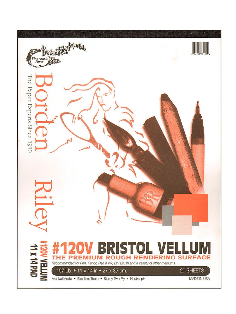 Borden & Riley #120 Bristol Pad