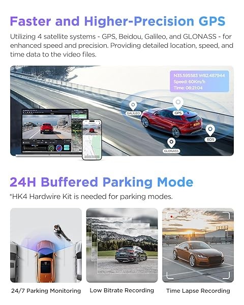 VIOFO A229 PRO 2CH 4K+2K HDR Dash Cam