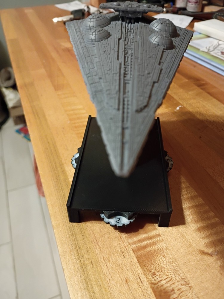 Star Wars Armada Scale Interdictor/Immobilizer Class Star Destroyer Model