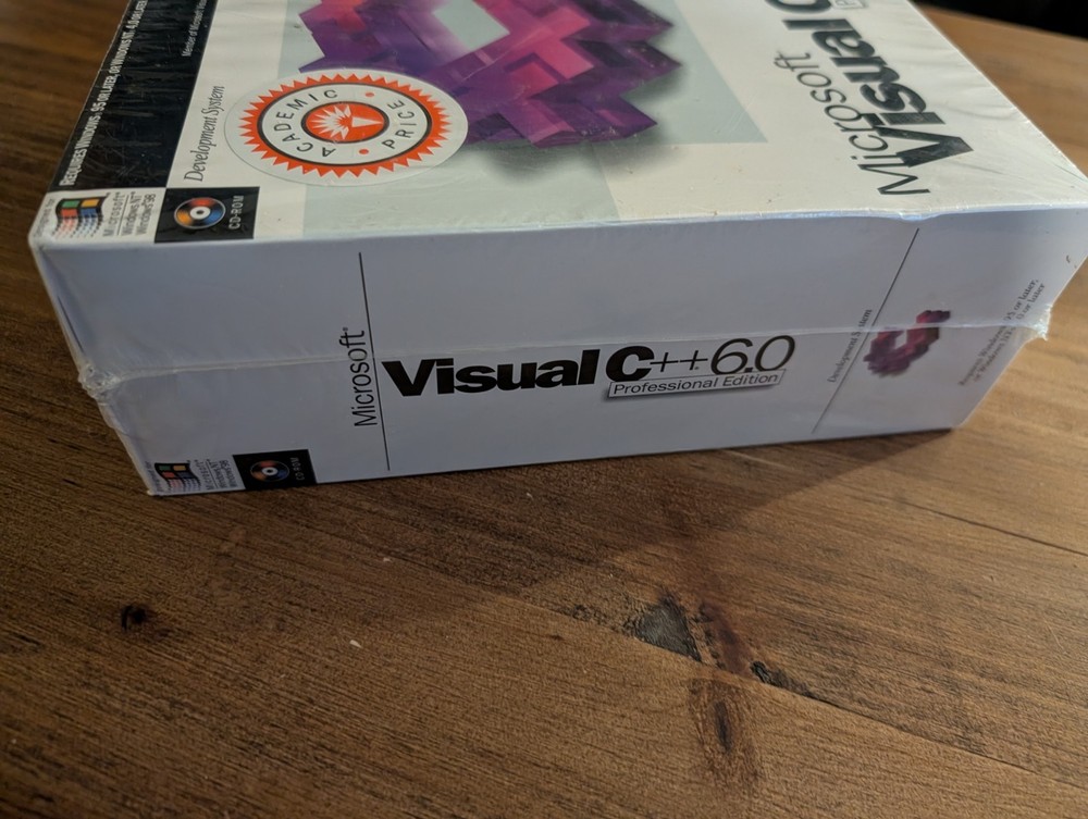 Microsoft Visual C++ 6.0 Professional Edition With Windows 2000 Readiness Kit.