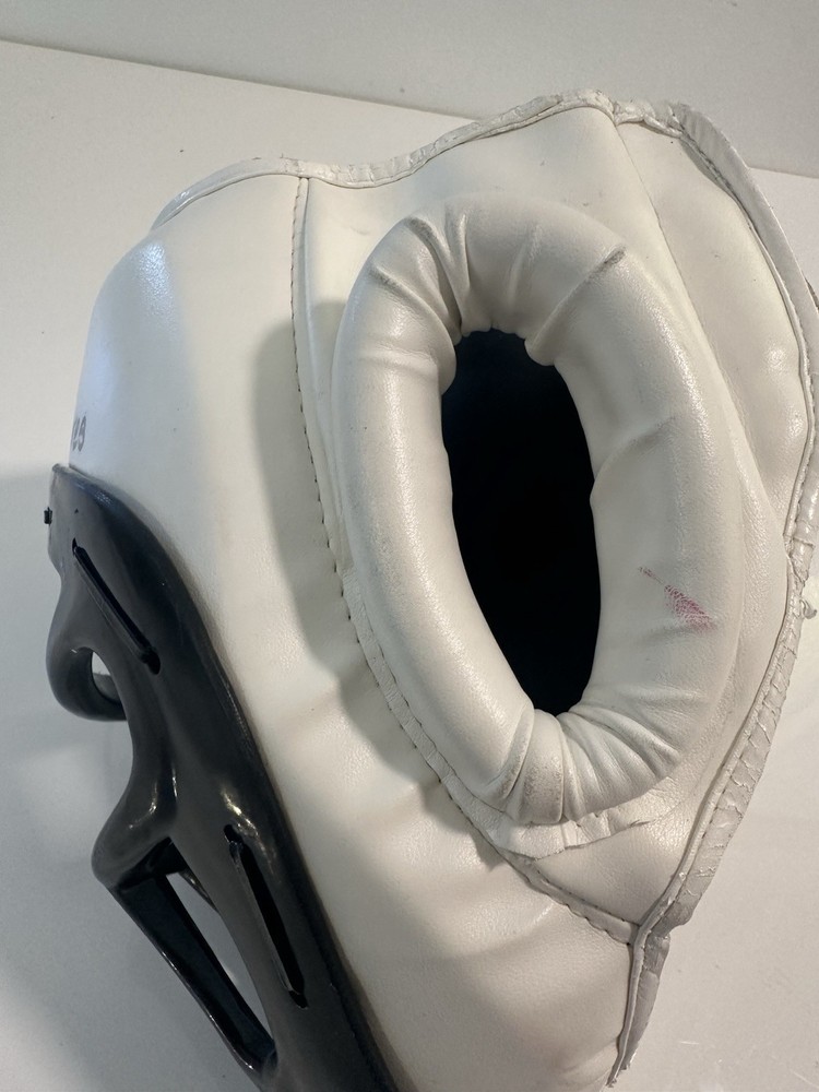 Vtg Pro Force Sparring Gear Face Mask White Size Medium