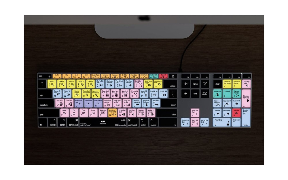 Pro Tools - Backlit Pro Aluminum Keyboard - macOS - US