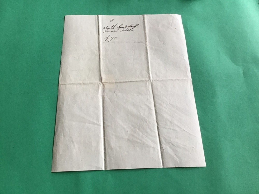 Rachel McDougle Deceased Executor 1942 letter R37455