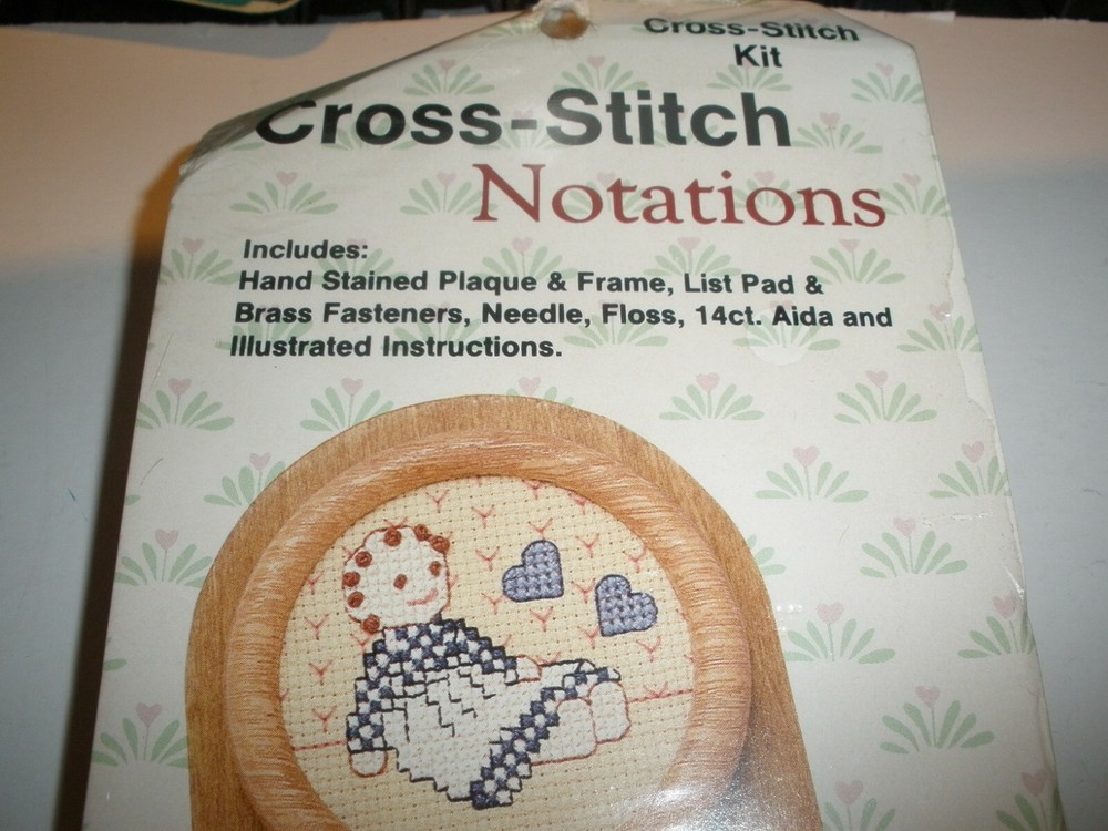 NEW Cross Stitch Kit Notations Rebecca 052143