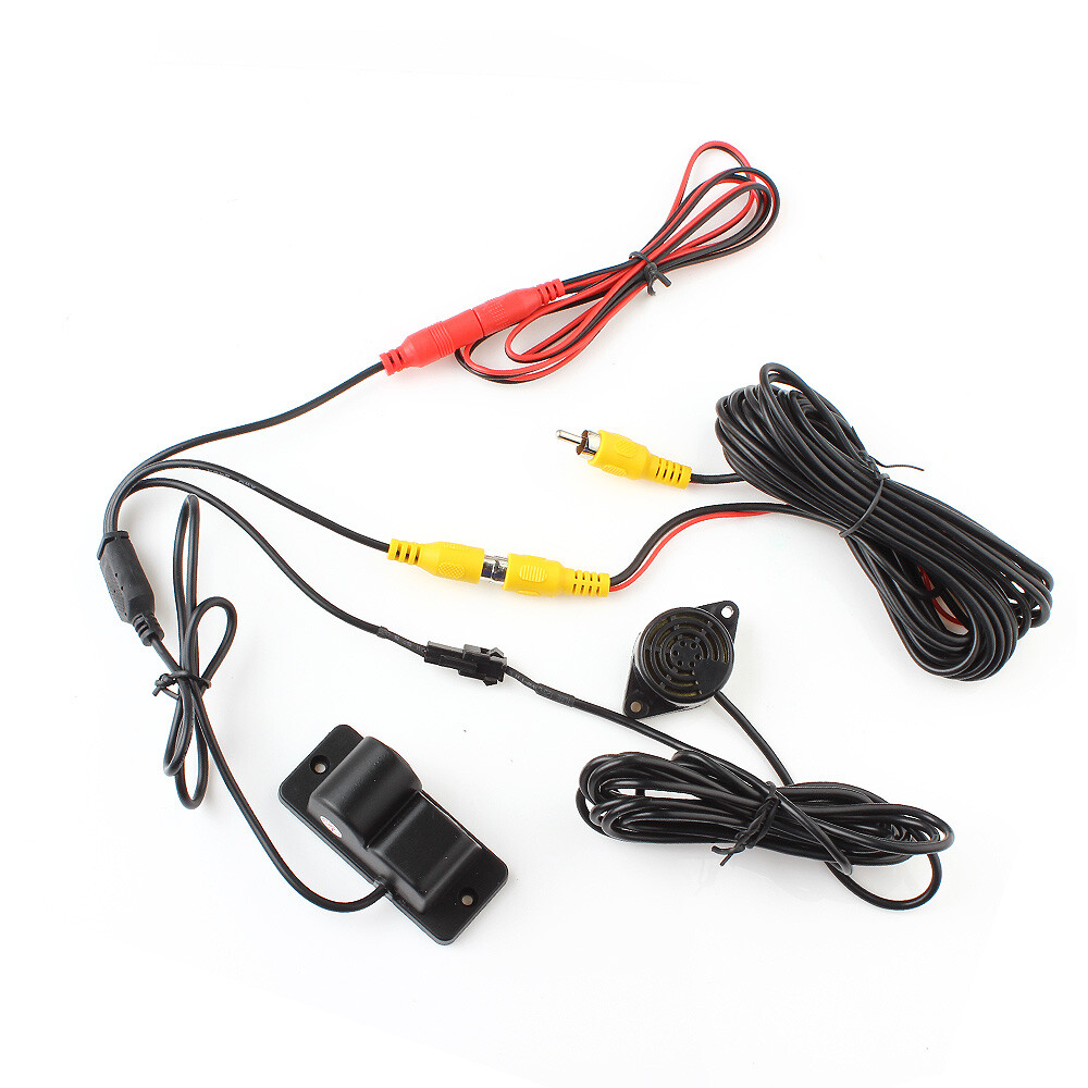 Auto Car Reverse Backup Parking Radar Rear View Camera With Parking Sensor