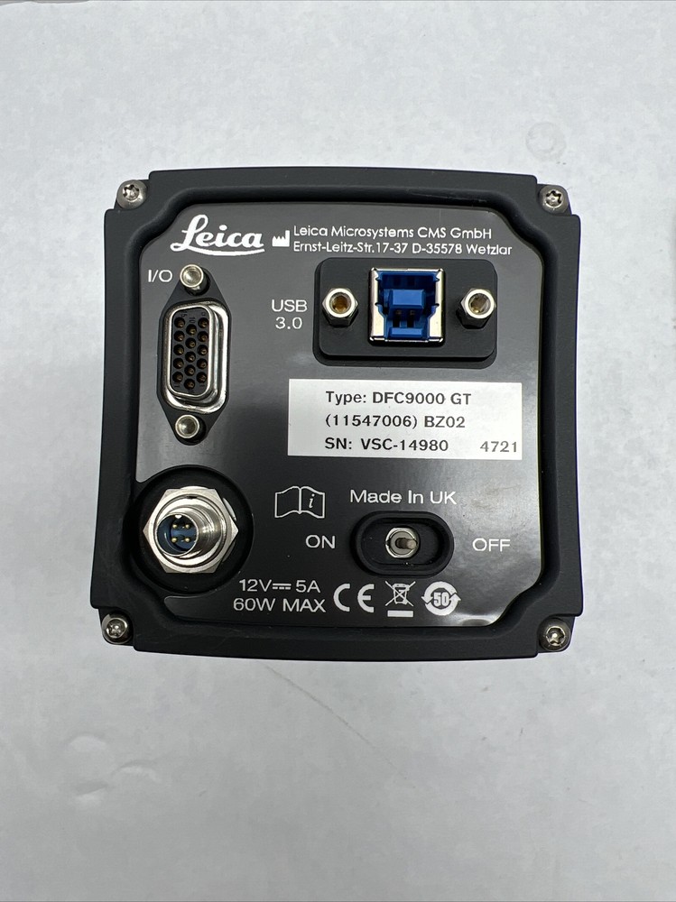 Leica DFC9000GT Digital Color, High Sensitivity, Fluorescence Microscope Camera