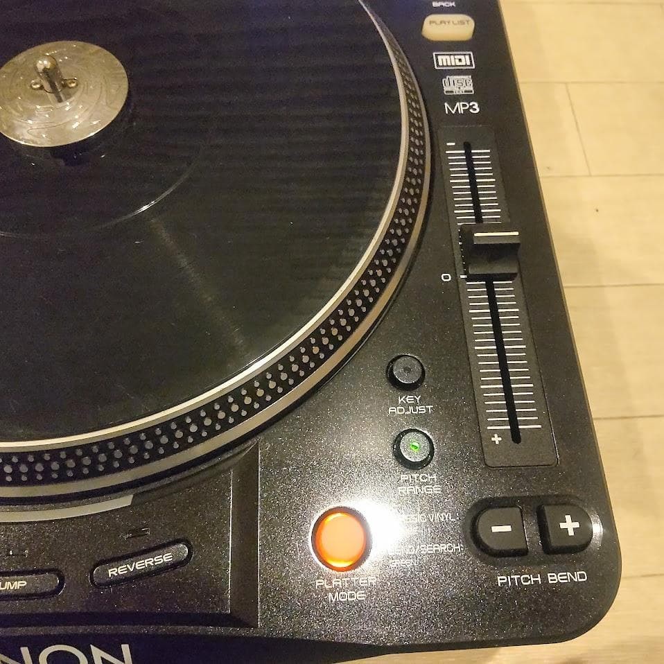Denon DN-S3700 DJ CD Player USB Media Motorized Deck Tested Working From Japan