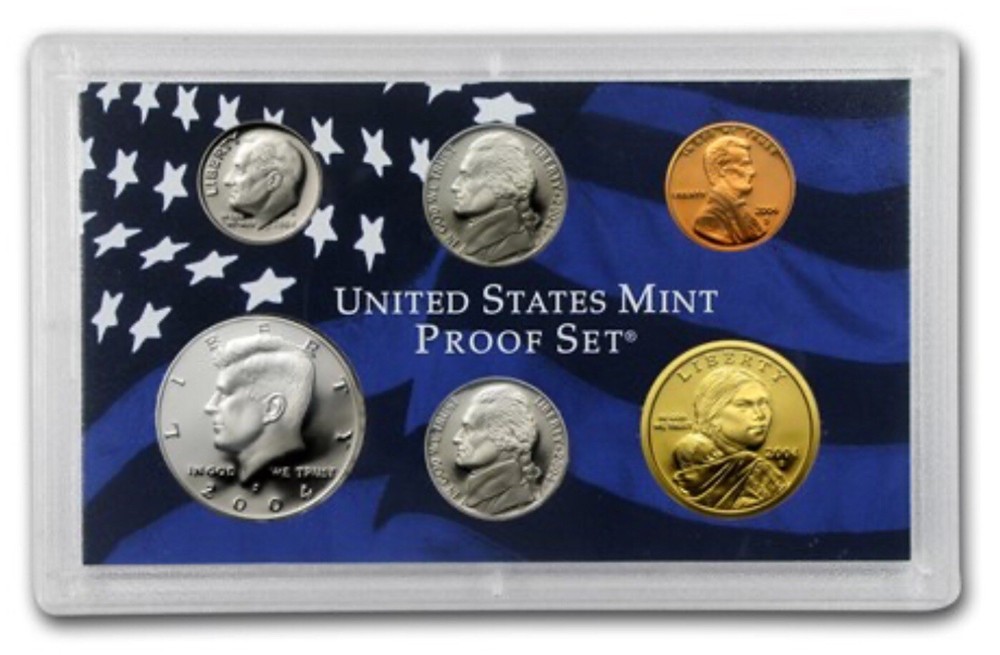 2004 Clad Proof Set U.S. Mint Original Government Packaging OGP COA