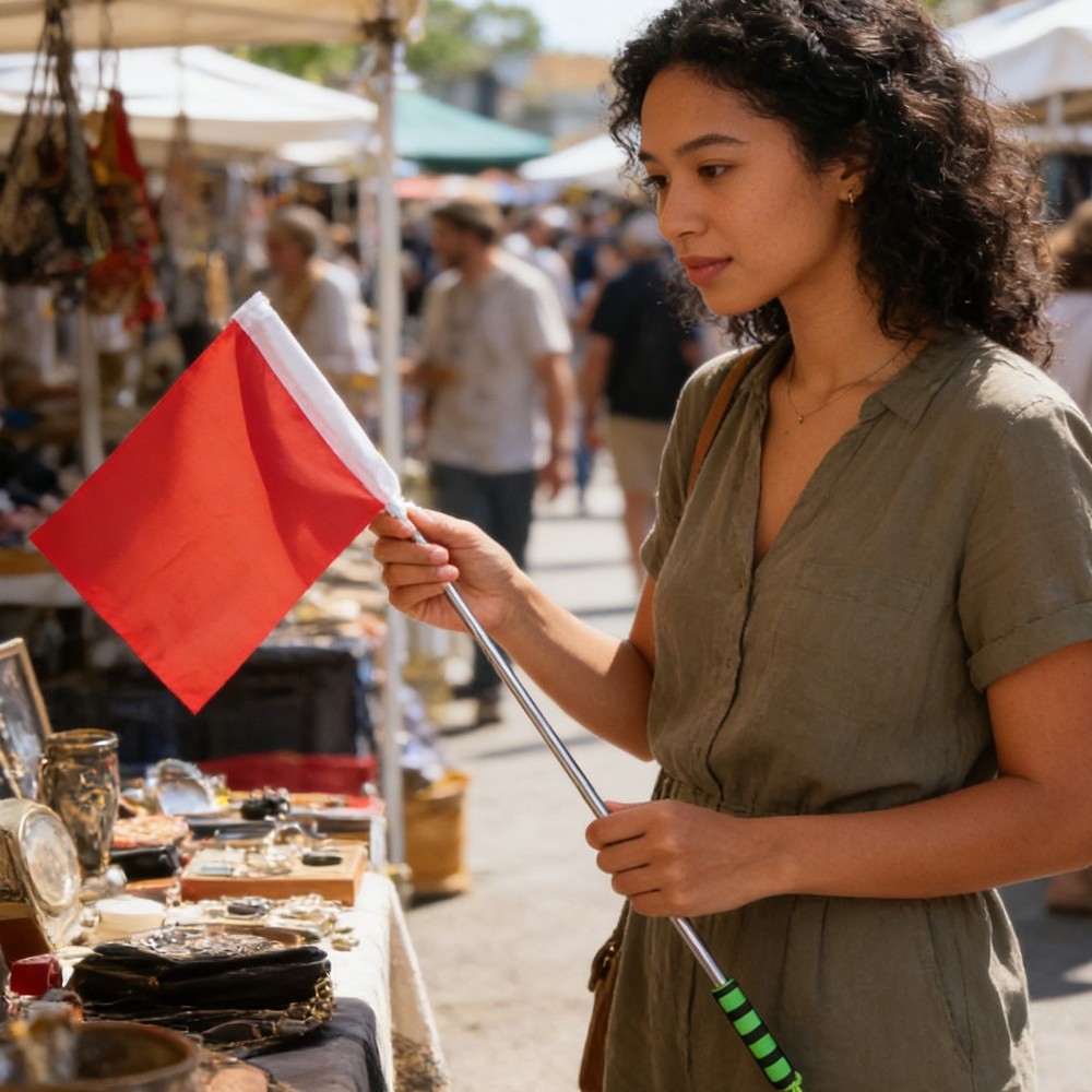 Tour Guide Flags: Equestrian Training Pennant Flags Training Equipment for