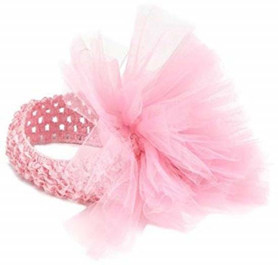 Mud Pie Pink Tulle Puff Headband