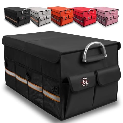 Trunk Organizer, LIBZAKI Cargo Organizer, Premium Multi Regular Black