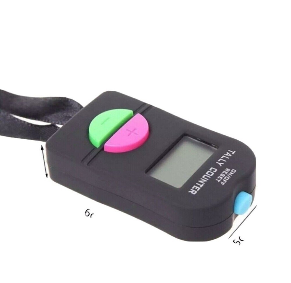 Digital Clicker Hand Tally Counter 1010