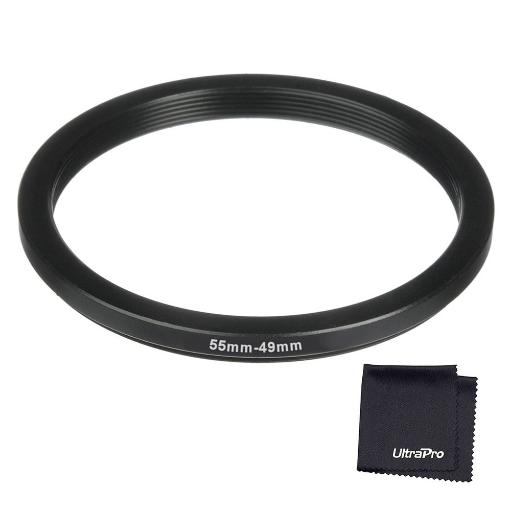 55-49mm Step-Down SLR Lens Metal Adapter Ring