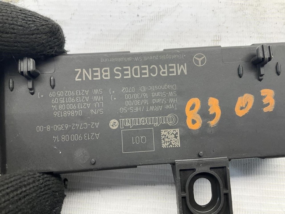 19-22 Mercedes E350 Trunk Lid Control Module T