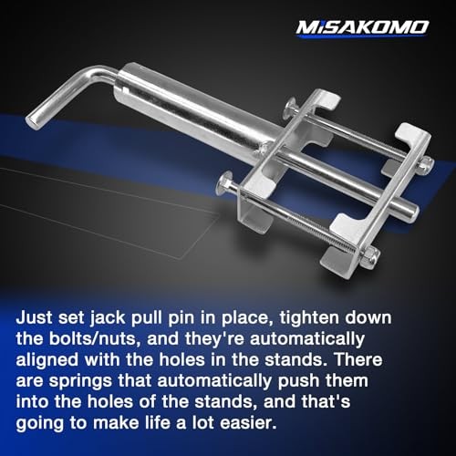 Fifth Wheel Landing Gear 3/8" Pin Quick Jack Spring Loaded Release Pull Pin