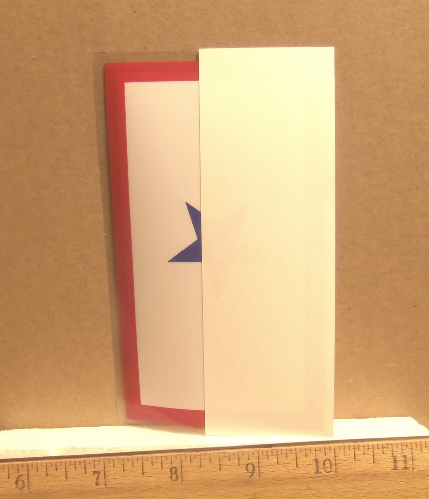 Blue Star Service Window Sticker