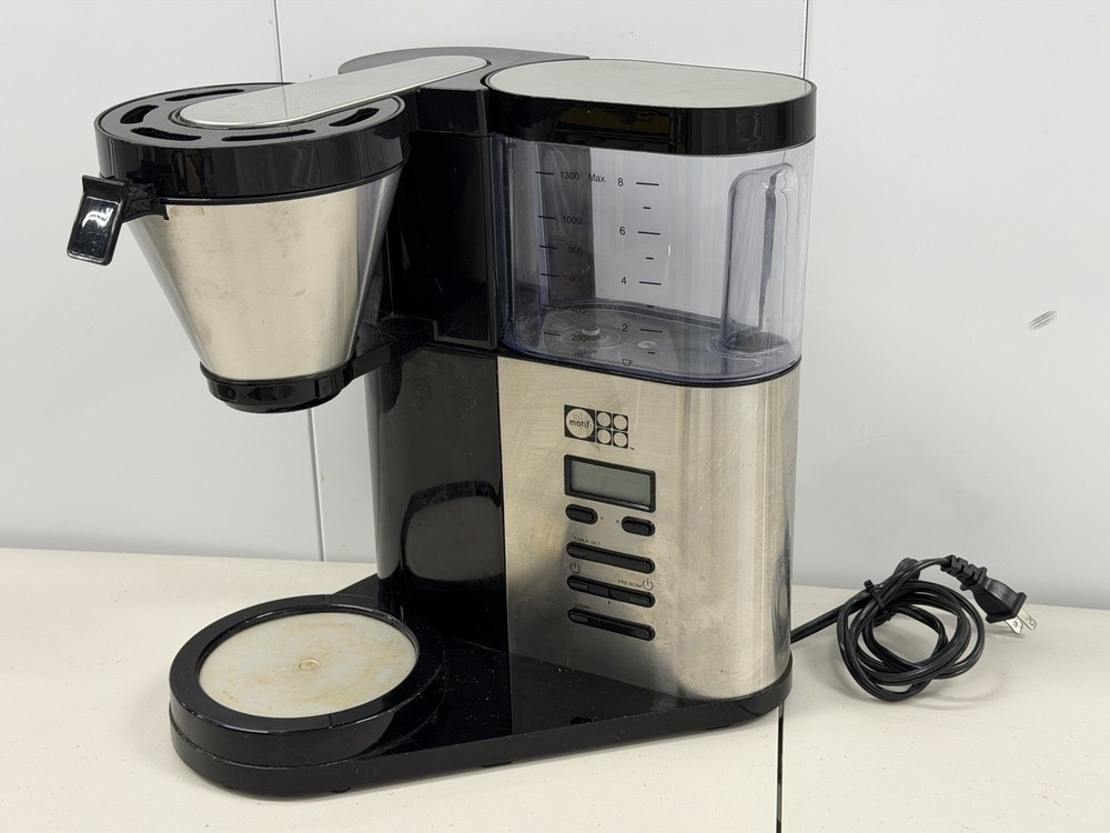 Motif Coffee Maker Elements Pour Over Thermal Carafe Programmable Stainless