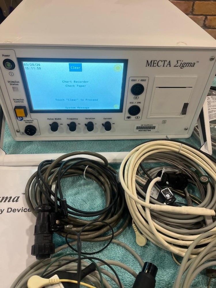 Mecta Eigma ( ECT) Electroconvulsive Therapy Device # SIGMA 100J (TESTED)