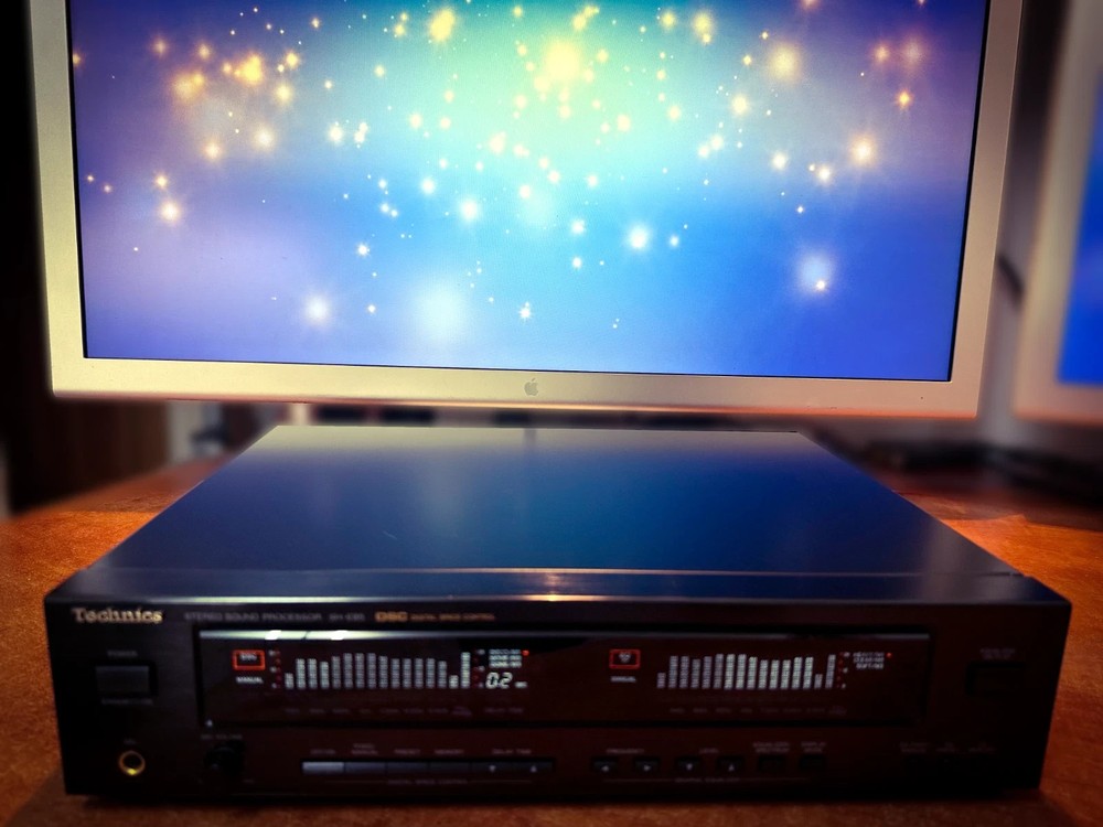 TECHNICS SH-E85 🌈RaRe🌈 Vintage Stereo Digital Equalizer