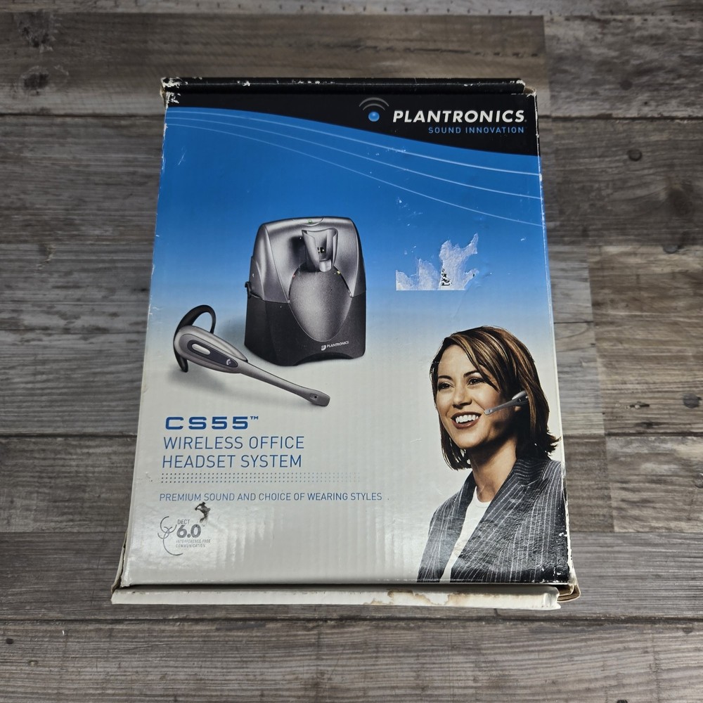 PLANTRONICS CS55 Wireless Office Headset System - Open Box -