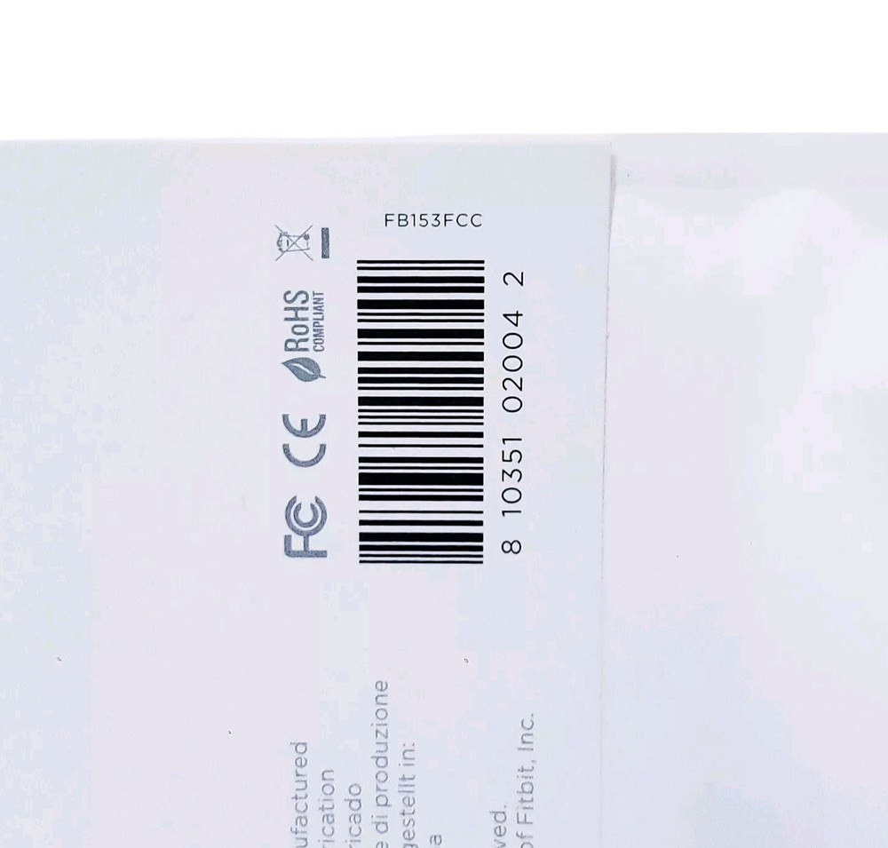 Fitbit Original Flex Band Charging Cable 2-Pack FB153F-CC Black New Sealed