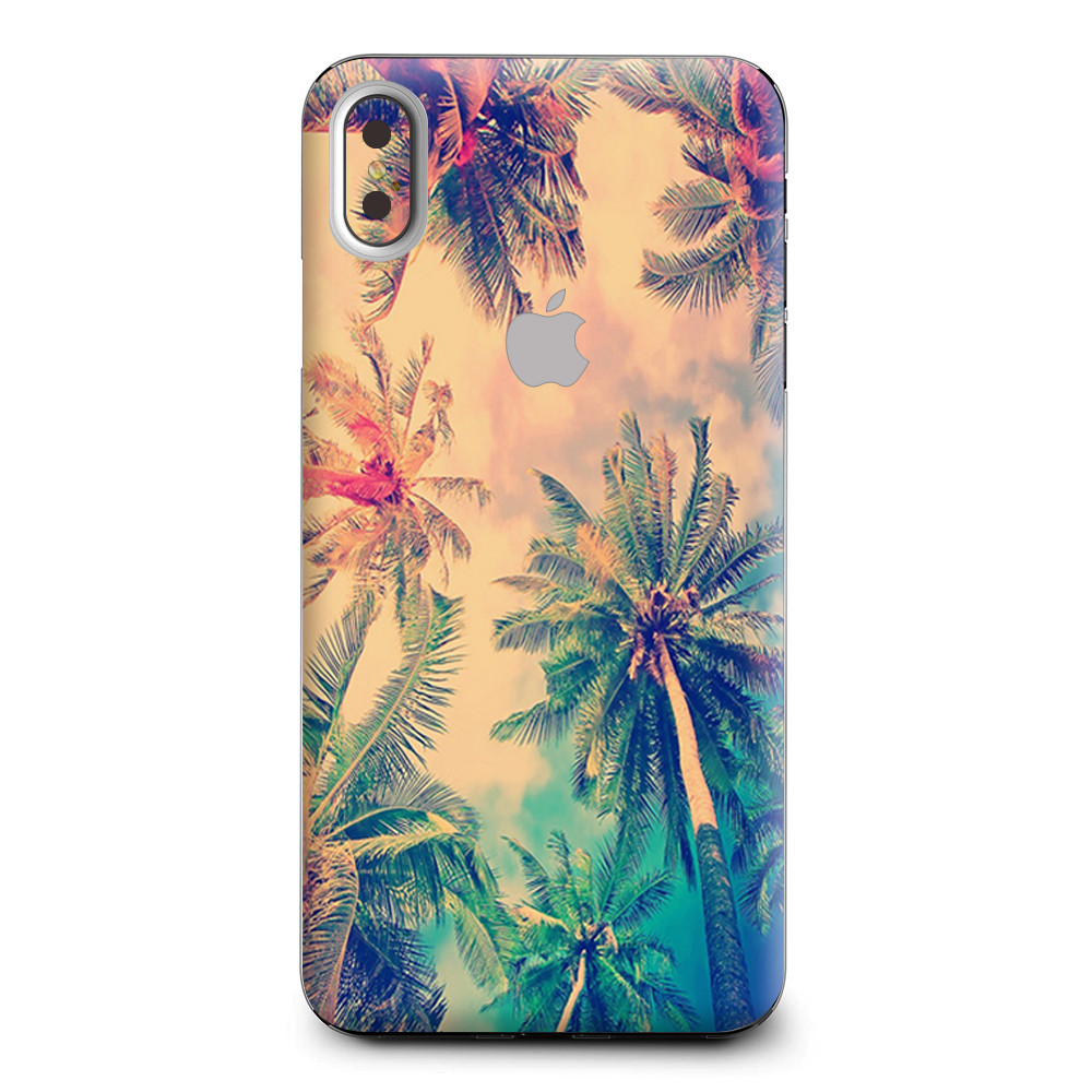 Skins Decal Wrap for Apple iPhone XS Max Coconut Trees