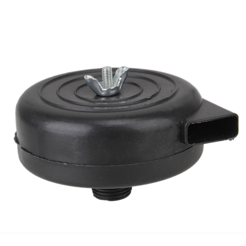 Black Compressor Air Intake Silencer 20mm Plastic 10.5*9*6.5CM