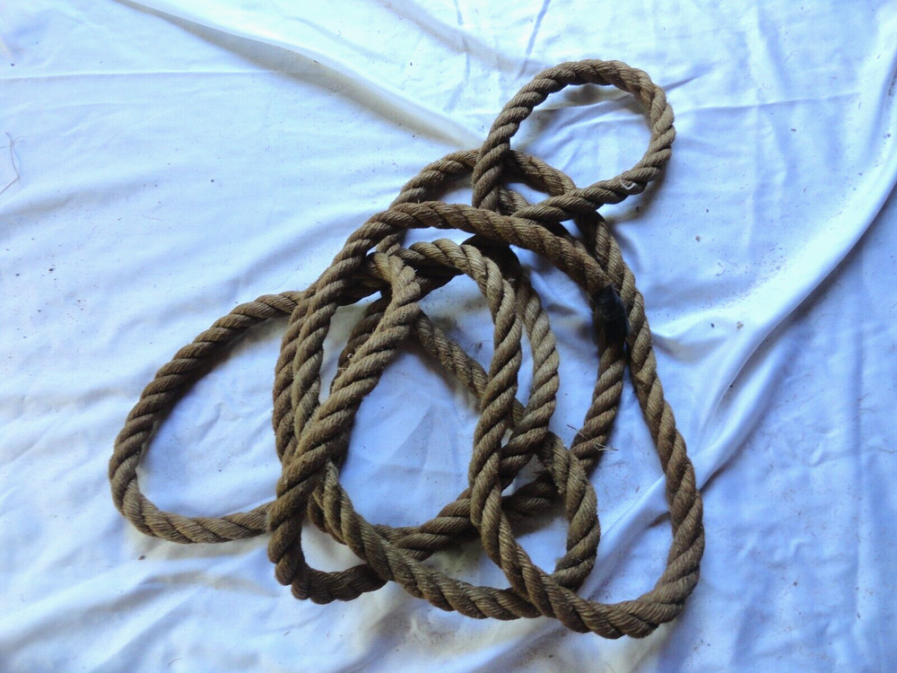 16 Feet 1 " Barn Rope Hemp Farm Primitive 1 pc