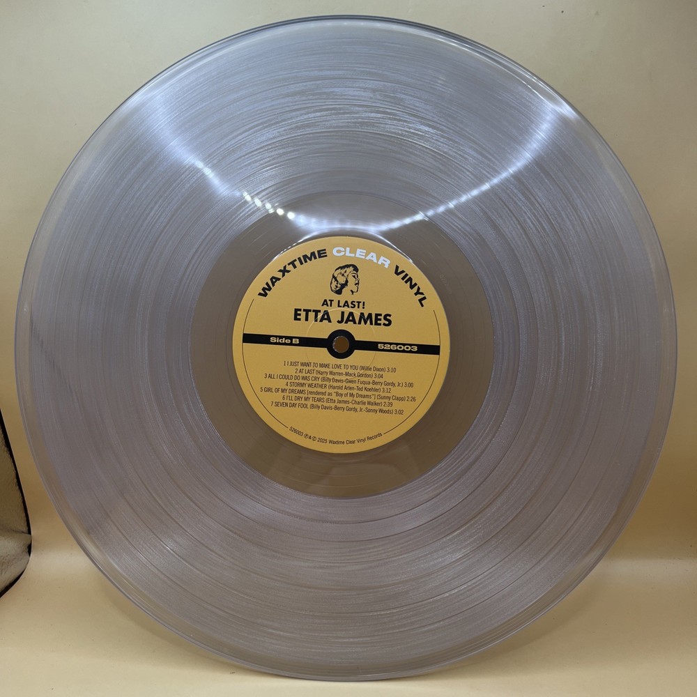 ETTA JAMES AT LAST! NEW LP
