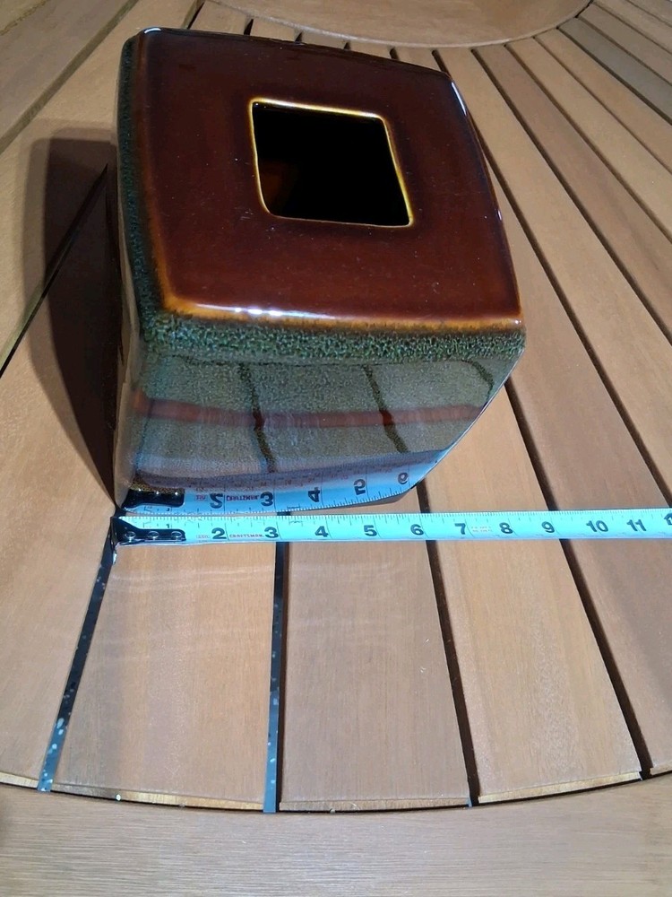 Unique Multicolor Ceramic Tissue Box Cover