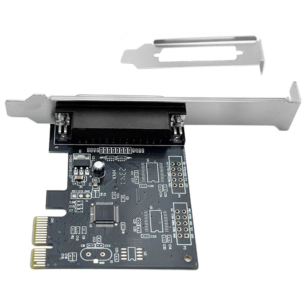 PCIe to DB25 Parallel Port Adapter Card for Windows Server 2003, for Linux